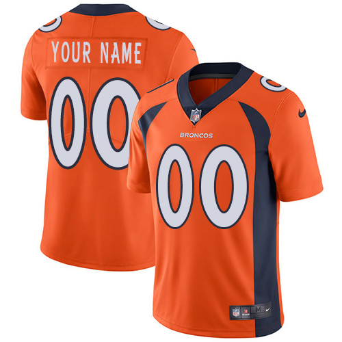 Custom Denver Broncos Vapor Untouchable Limited Jersey